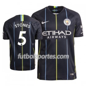 Camisetas Manchester City Stones 5 Segunda Equipacion 2018/2019
